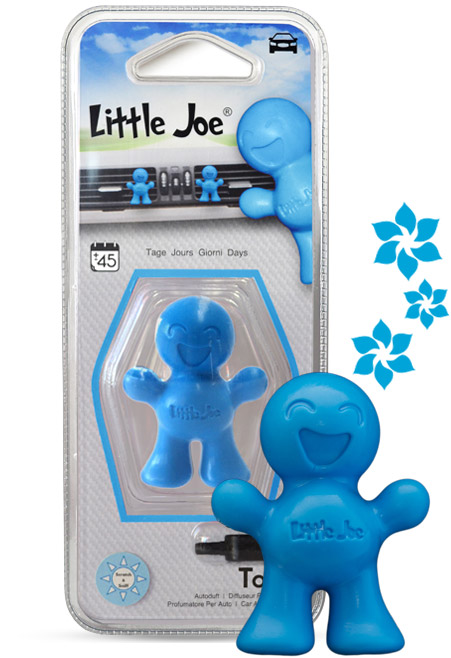 TrendTime - Little Joe Tronic(Hellblau) Lufterfrischer 45 tage duft  ca.4x5x2cm in BK