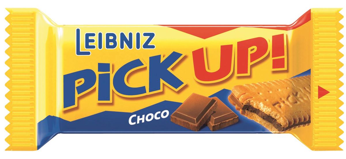 TrendTime - Leibniz Pick 24er Choco im Doppelkeks-Riegel Up 28g