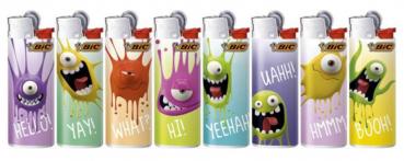 BIC Mini J25 Fzg. STICKY MONSTER Motiv im 50er T-Dsp.