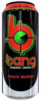 Bang Peach Mango Energy Drink ohne Zucker 500ml