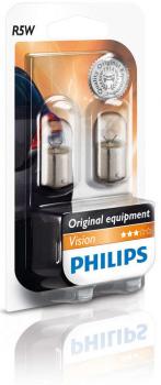 Philips Steckbirne R5W 12V 5W BA15s Vision Original equipment 2st. Blister(12821
