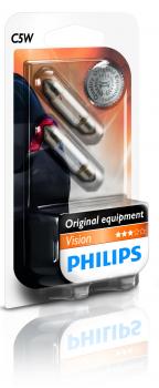 Philips Soffitten C5W 24V 5W SV8,5 Vision Original 2St.(13844B2)