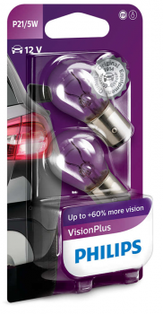 Philips H4 12V Scheinwerferbirne 60/55W P43t-38 RacingVision GT200 1St. Blister(