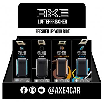 AXE VENT Freshener/Lufterfrischer Ice Chill, Black, Dark Temptation, Alaska 4/s