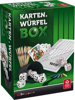 ASS Würfel- und Kartenbox Spielesammlung