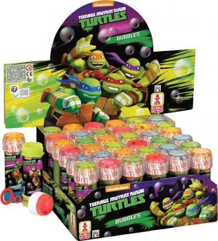 Dulcop Teenage Mutant Ninja Turtles Seifenblasen 60ml 36er T-Dsp.(103.586000)