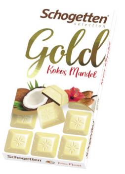 Schogetten GOLD Kokos Mandel Waffel 100g