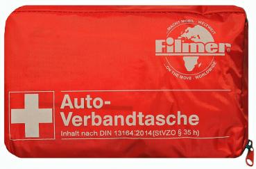 KFZ VerbandTasche Rot Erste Hilfe Set DIN 13164 2014-01 - erfüllt den §35h der S