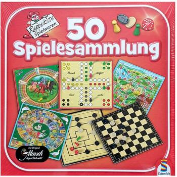 Spielesammlung, 50 Spielmöglichkeiten Schmidt 49192/Rappelkiste Mensch ärgere Di