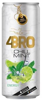 4Bro Energy Chill Mint Energy 250ml DPG Pfanddose im 24er Tray