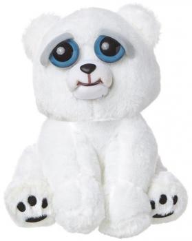 Plüsch Polar Bär Feisty Pets GlitzerAugen Goliath Toys ca.20cm