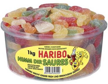 Haribo Nimm Dir Saures 1kg Dose