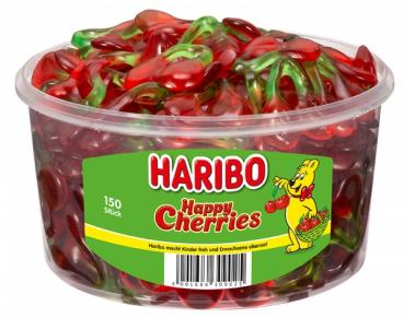 Haribo Happy Cherries in 150er Rundbox