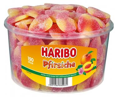 Haribo Pfirsiche in 150er Rundbox