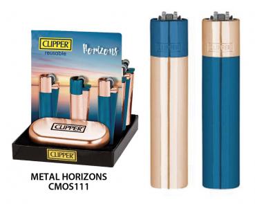 Clipper HORIZONS GOLD+BLUE CAP CLASSIC LARGE Metal Fzg. mit Metal Geschenkbox(CM