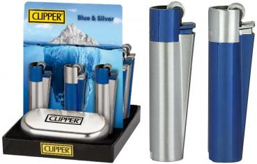 Clipper Fzg. BLUE & SILVER CLASSIC LARGE Metal Fzg. mit Metal Geschenkbox in 12e