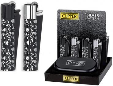 Clipper Fzg. SILVER PATTERN MICRO CP22 mit Metal Geschenkbox (CMPM011) im 12er T