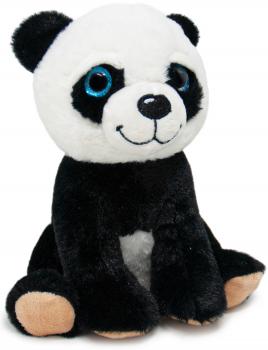 Plüsch Panda mit großen Glitzer Augen sitd. ca.20cm