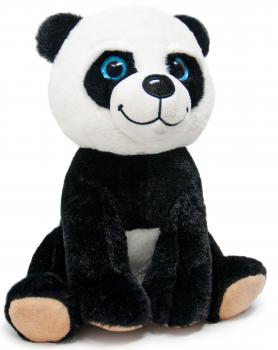 Plüsch Panda mit großen Glitzer Augen sitd. ca.25cm