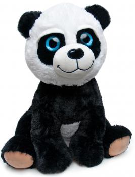 Plüsch Panda mit großen Glitzer Augen sitd. ca.50cm