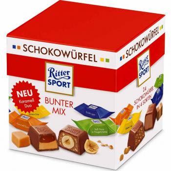 Ritter Sport Schokowürfel Bunter Mix 192g