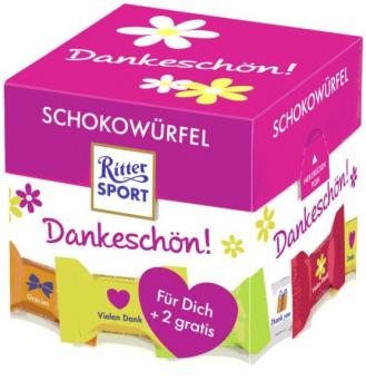 Ritter Sport Schokowürfel "Dankeschön" 192g