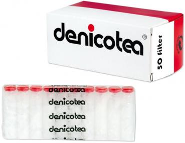 Denicotea Standard Filter 50er Packung, Kieselgel Filter