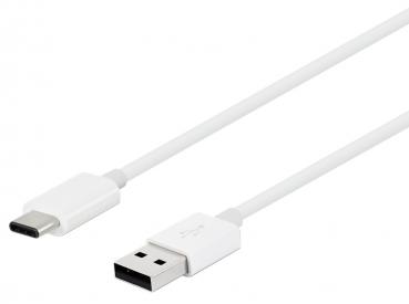 USB-C Datenkabel weiß 1m lang