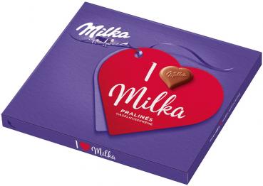 I Love Milka Milka Haselnusscreme Pralinen 110g