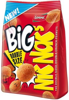 NicNac's BIG Double Size Erdnüsse in knuspriger Teighülle mit pikanter Würz
