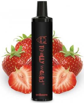 Totally Wicked E-Shisha Vap Pen STRAWBERRY 2ml Liquid mit Hybrid-Nikotin 16mg/ml