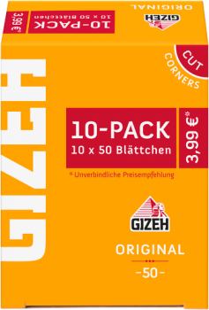 Gizeh Original Gelb 10er Pack "DNP Preis"