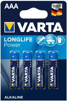 VARTA Longlife Power Alkaline Micro LR3/AAA/4903 1,5V 4er BK "DNP Prei
