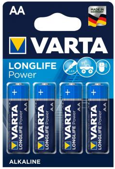 Varta Longlife Power Alkaline Mignon LR6/AA/4906 1,5V 4er BK "DNP Preis"