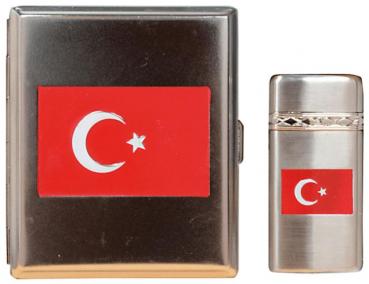 Feuerzeug + Etui, Motiv: Türkei