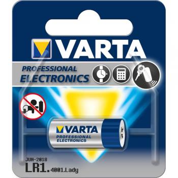 Varta Professional Electronics 4001/LR1 Lady Batterie 1,5V 850 mAh 1er BK