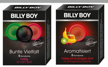 Billy Boy BUNTE VIELFALT Mix Tray mit 24 x 5er Pack