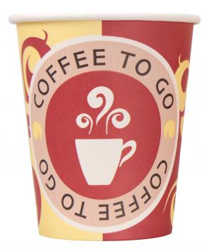 Becher 200ml "Coffee to go" 80*90 mm 1.000 Stück im Karton