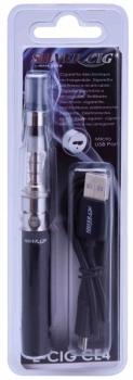 E-Zigarette EGO CE4 Silver Cig Nachfüllbare 650mAH 2,6Ohm inkls. Ladegerät in Ei