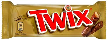 Twix Schokoriegel, 2 X 25g, 32St.