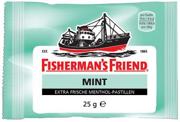 Fishermans Friend Mint/Pfeffreminz 25g im 24er Dsp.
