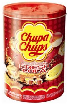 Chupa-Chups Cola 13g 100St. In Rundsichtbox