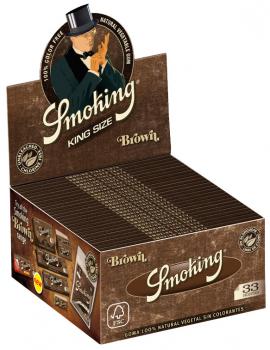 Smoking Brown King Size 50 heftchen je 33 blatt(108x44mm)im 50er Dsp.