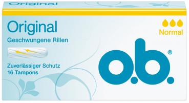 O.B. Tampons Normal 16er