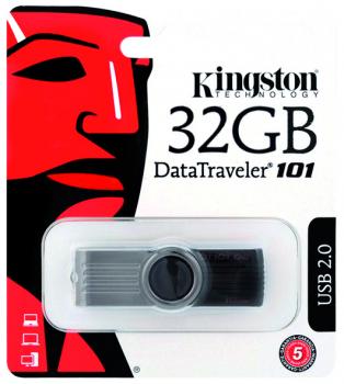 USB Stick Kingston 32 GB/2.0  DataTraveler 101 Blisterkarte