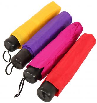 Regenschirm/Taschenschirm 4-Pastell farben sort.