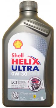 Shell Helix Ultra  ECT 0W-30 Diesel-und Ottomotoren 1 Liter(API SN,ACEA C3 MB-Ap