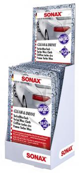 SONAX Clean & Drive Turbo Wax Tuch 18x26 Thekendisplay