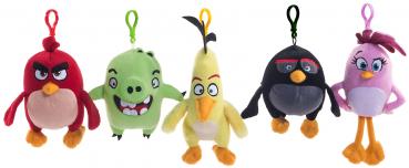 Angry Birds Plüsch Movie Mix mit Bag Clip 5-fach sort ca. 16cm