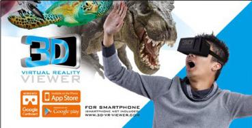 Google Cardboard 3D Brille für Smartphones Virtuelle Realität  Video/Film/Spiel